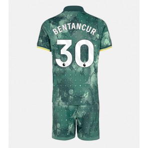 Tottenham Hotspur Rodrigo Bentancur #30 Dětské Alternativní dres komplet 2024-25 Krátký Rukáv (+ trenýrky)